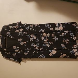 Torrid Black Floral Dress